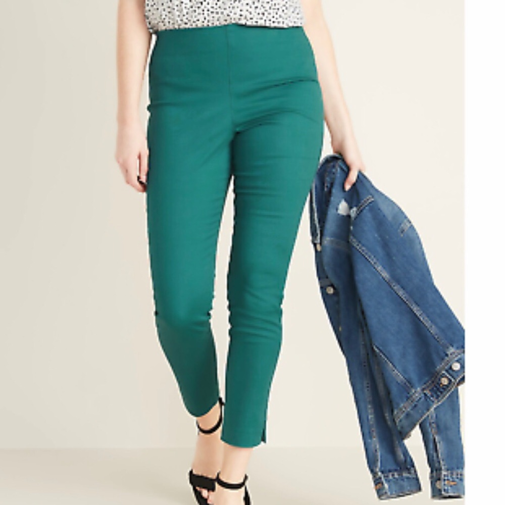 Old Navy high rise super skinny ankle pants 6P